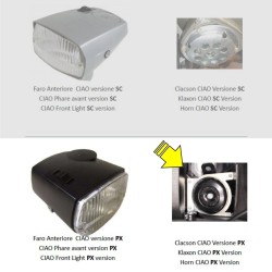 E-Bike conversion kit for CIAO Piaggio P/PX/PV/PXV series