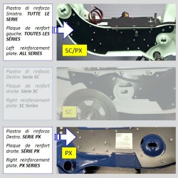 Kit de transformation du vélo pour le vélo pour Ciao Piaggio Serie P /